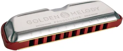 Zdjęcie produktu dla Hohner Golden Melody Richter-F Sharp Harmonijki ustne diatoniczne
