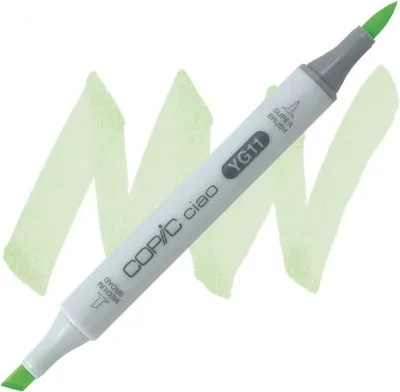 Obrázek produktu pro Lihová fixa COPIC Ciao oboustranná Brush & Chisel, YG11 Mignonette