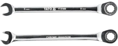 Imagen del producto de Llave de vaso con trinquete de 8 mm
