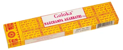 Produktbild von Goloka Räucherstäbchen "Nag Champa" 16gr.
