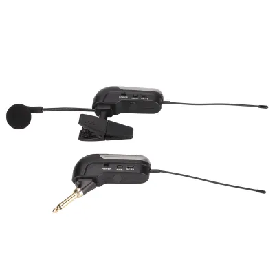 Zdjęcie produktu dla Mikrofon do instrumentów, mikrofon pojemnościowy UHF, bezprzewodowy mikrofon do instrumentów, mikrofon do saksofonu, bezprzewodowy mikrofon do skrzypiec, bezprzewodowy mikrofon do instrumentów UHF