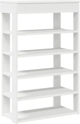 Obrázek produktu pro vidaXL Stojan na boty bílý 60x30x98 cm Materiál na bázi dřeva
