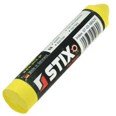 Produktbild von 1x STIX Fett-kreide Gelb, Reifenkreide, Reifenmarker