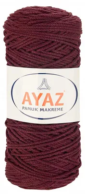 250g PAMUK MAKREME Strickwolle 1999 weinrot