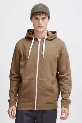 Produktbild von SOLID SDOlli Zip-Hood Herren Sweatjacke Kapuzenjacke Hoodie mit Kapuze Kordelzug Reißverschluss Kängurutasche Regular fit