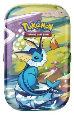 Produktbild von Pokemon Prismatic Evolutions: Vaporeon Mini Tin