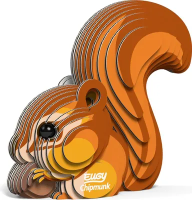 Image de EUGY - Kit de bricolage 3D écureuil