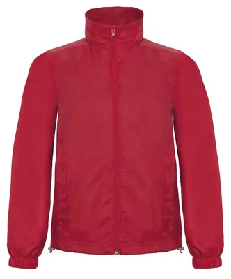 Produktbild von B&C - "ID.601" Windjacke für Herren - Zwischensaison FK2683 (3XL) (Rot)