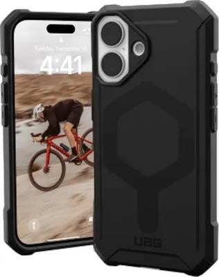 Image de Uag Essential Armor Magsafe Case pour Iphone 16 - Noir