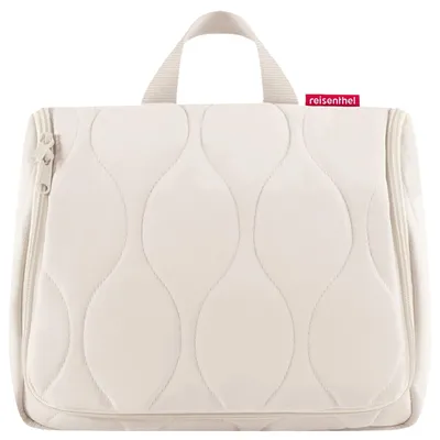 Produktbild von Reisenthel toiletbag XL, Kulturbeutel, Weiß, Polyester, Muster, Reißverschluss, 3 Taschen