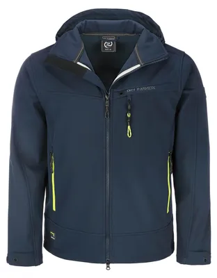 Produktbild von Dry Fashion Herren Softshelljacke Flensburg in Navy, Größe S