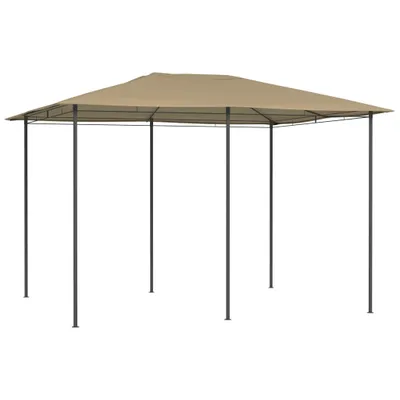 Produktbild von vidaXL Pavillon 3x4x2,6 m Taupe 160 g/m²