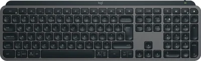 Immagine prodotto di Logitech MX Keys Combo for Business - Set tastiera e mouse - retroilluminato - wireless - Bluetooth LE - QWERTY - Internazionale USA - Grafite