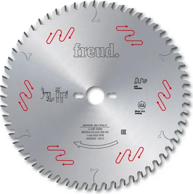 Image de Lame gouge pour panneaux revêtus deux faces FREUD - Ø303 3,2/2,2 AL30 Z60 gouge - - F03FS05073 -LU3B 0300