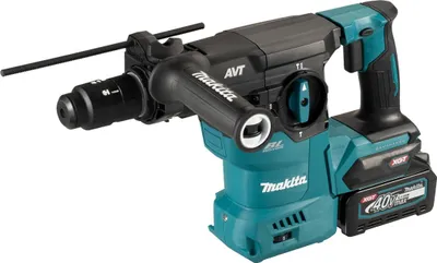 Image de Makita HR009GZ Marteau combiné sans fil 40V max. avec mandrin à serrage rapide / 2x 4,0 Ah batterie + chargeur en coffret de transport