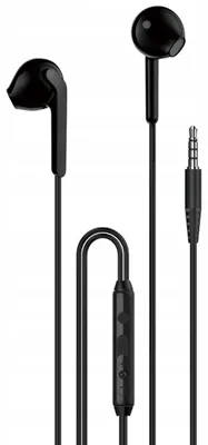 Produktbild von Dudao X3 In-Ear Kopfhörer kabelgebunden 3,5 mm Headset Schwarz