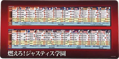 Produktbild von Capcom Fighting Collection 2 Mousepad Project Justice 30 x 60 cm