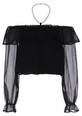 Produktbild von BIANY damen bluse - schwarz, XS
