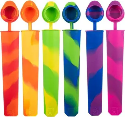 Image de Moules à glaçons Famanu, lot de 6, en silicone, sans BPA, réutilisables, grande capacité