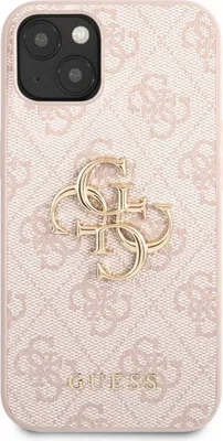 Produktbild von Guess 4G Metal Logo Case für IPhone 13, pink