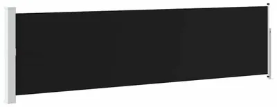 Image de Store latéral extensible 140×500 cm Noir