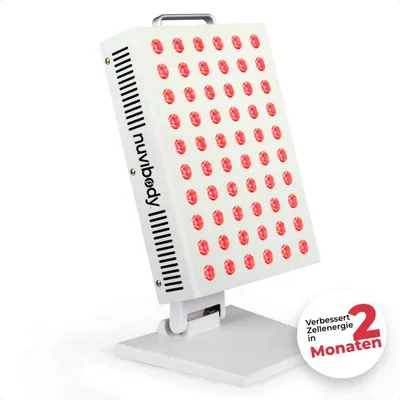 Immagine prodotto di Nuvibody CORE 300 | Lampada a luce rossa per la terapia del viso e del sonno | Lunghezze d'onda cliniche | 300W DUAL CHIP | Alta intensità | 120 giorni di prova