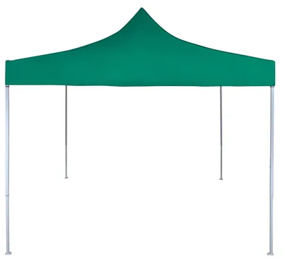 Produktbild von vidaXL Party-Zelt Grün 291 x 291 x 315 cm Oxford-Stoff