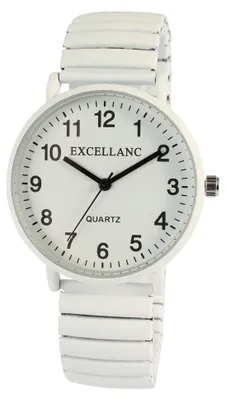 Produktbild von Damenuhr Edelstahl Quarzuhrwerk Zugarmband kürzbar 36 mm Gehäusedurchmesser