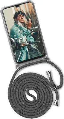 Produktbild von TWIST-Case + TWIST-Cord für Samsung Galaxy A90 5G, Farbe:Cool Elephant (Silber)