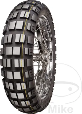 Immagine prodotto di Mitas E-10 Dakar 140/80 B17 Tl 69T Striscia Gialla Posteriore M+S