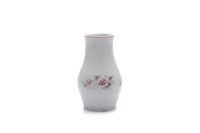 Image de Thun 1794 Vase, 11,5 cm, porcelaine tchèque, Bernadotte, rose, rayure rose, Thun