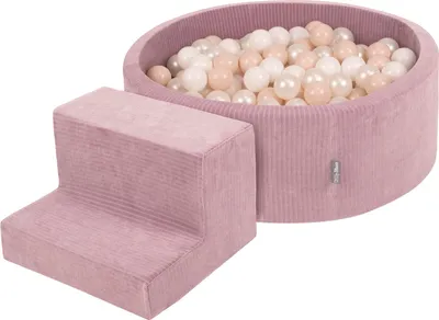 Produktbild von KiddyMoon Spielplatz Aus Schaumstoff Für Kinder mit Bälle Waschbare Bezug