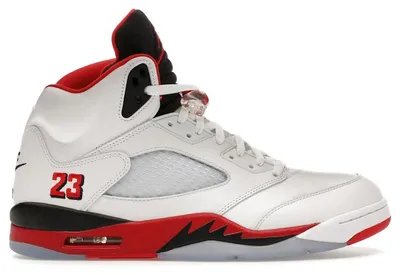 Obrázok produktu pre Jordan 5 Retro Fire Red Black Tongue (2025) - veľkosť EU 41