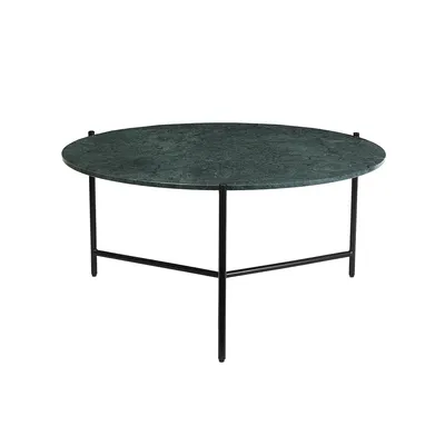 Produktbild von Miliboo - Runder Couchtisch aus grünem Marmor D 90 cm BUMCELLO