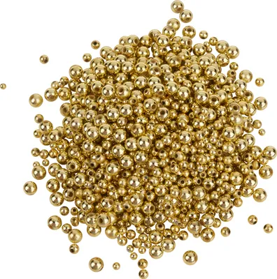 Produktbild von VBS XXL Wachsperlen-Sortiment "Gold", 1.000 Stück