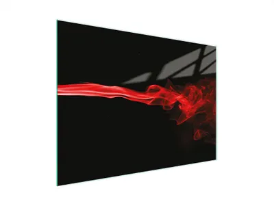 Produktbild von Glasschneidebrett 30x22 Schwarz