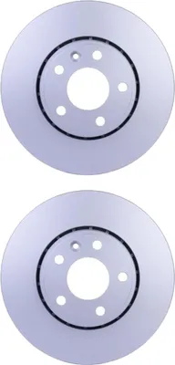 Produktbild von 2 Bremsscheiben außenbelüftet Ø 72 mm 28 mm HELLA für u.a. NISSAN PRIMASTAR