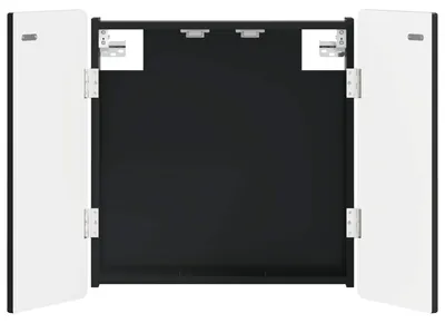 Immagine prodotto di vidaXL Armadietto per bersaglio da freccette, modello ZWOLLE, nero, 52,5 x 10,5 x 57,5 cm