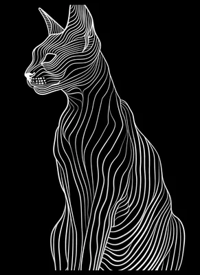 Image de Affiche 39,5 x 55 cm Contour minimaliste