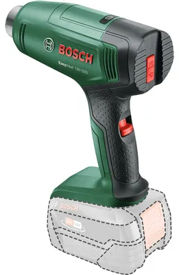 Immagine prodotto di BOSCH Cordless Heat Gun - EasyHeat 18V-500 - 18V - 100/120 l/min - Battery and charger not included