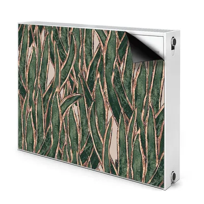 Produktbild von Magnet Heizkörper-Abdeckung Verkleidung Abdeckung Heizkörperabdeckung 110x60 cm  - Gebüsch