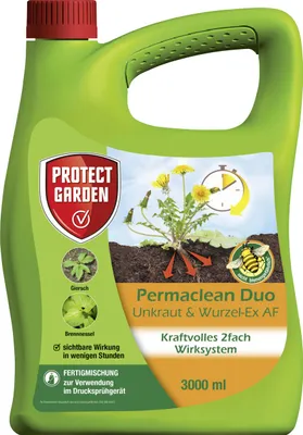 Produktbild von Protect Garden Permaclean Duo Unkraut & Wurzel-Ex AF 3 Liter