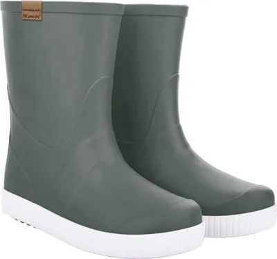 Produktbild von 3Kamido GoStyle Gummistiefel - sehr stylische und elegante Kindergummistiefel Dunkelgrün 35/36