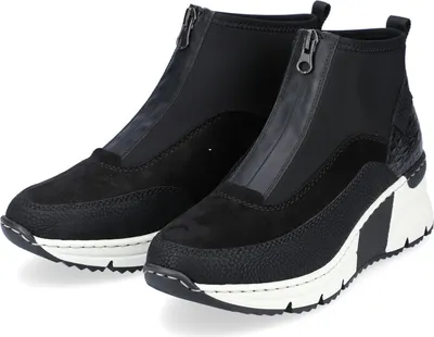 Produktbild von Rieker Damen Sneaker high schwarz , Damen:39 EU