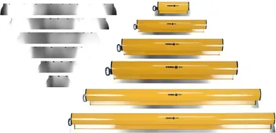 Produktbild von Flächenspachtel 25 40 60 80 100 120 cm Fassadenspachtel mit Metallklinge Spachtel Flächenrakel Wechselblatt, Länge:Flächenspachtel 1200mm (06006)