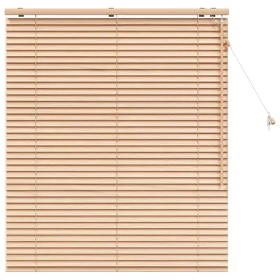 Immagine prodotto di vidaXL Tende veneziane effetto legno di quercia, 115 x 130 cm, 35 mm, legno massello di paulownia