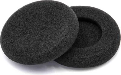 Produktbild von vhbw 2x Ohrpolster kompatibel mit Koss Porta Pro Kopfhörer Headset, Schaumstoff Schwarz