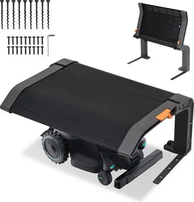 Imagen del producto de Cortacésped plegable para robots cortacésped, cubierta para cortacésped, compatible con Automower, cubierta protectora