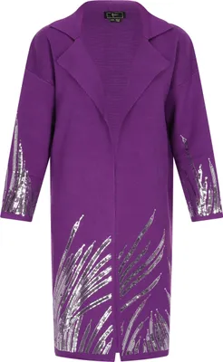 Produktbild von NAEMI damen cardigan - lila, XS/S