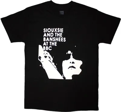 Image de Siouxsie & The Banshees - "At The BBC" T-Shirt für Herren/Damen Uni RO13413 (M) (Schwarz)